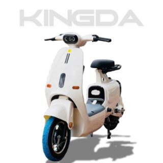 Xe gắn máy hai bánh (điện) KD2 - Trắng Đen