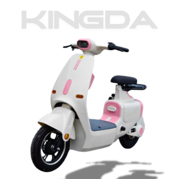 Xe gắn máy hai bánh (điện) KD2 - Trắng Hồng