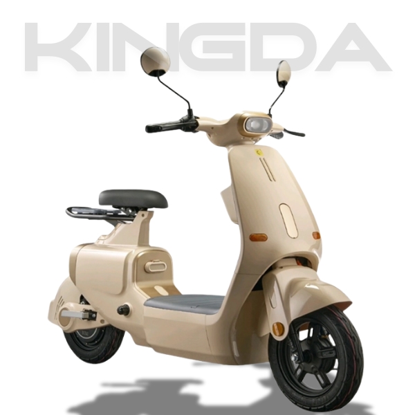 Xe gắn máy hai bánh (điện) KD2 - Vàng Kem