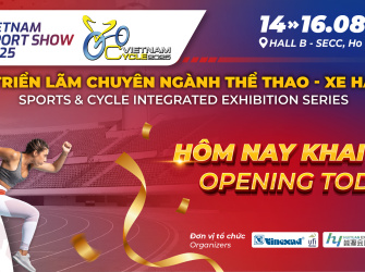 CÙNG KINGDA THAM GIA KHAI MẠC - Vietnam Sport Show 2025 & Vietnam Cycle Expo 2025 tại SECC, TP. Hồ Chí Minh!